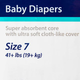 Baby Diaper Curity Tab Closure Size 7 Disposable Heavy Absorbency 80068A BG/16 80068A KENDALL HEALTHCARE PROD INC. 951645_BG Baby Diaper Curity Tab Closure Size 7 Disposable Heavy Absorbency 80068A BG/16 80068A KENDALL HEALTHCARE PROD INC. 951645_BG
