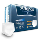 Unisex Adult Absorbent Underwear Attends® Overnight Pull On with Tear Away Seams Medium Disposable Heavy Absorbency APPNT20 Case of 64 APPNT20 Attends® Overnight 830766_CS