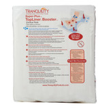 Tranquility Top Liner Contour Booster Pad 14 X 32 Inch Heavy Absorbency Super Absorbent Core One Size Fits Most, 3097, Bag of 12