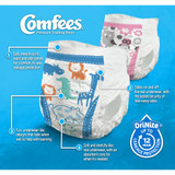 Comfees Male Toddler Training Pants Pull On with Tear Away Seams Size 4T to 5T Disposable Moderate Absorbency, CMF-B4, Case of 114