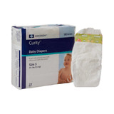 Baby Diaper Curity Tab Closure Size 5 Disposable Heavy Absorbency 80048A Case/176 80048A KENDALL HEALTHCARE PROD INC. 724686_CS