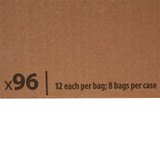 Wings Overnight Quilted Incontinence Brief Adult Medium Unisex Disposable Heavy Absorbency, 67033, Bag of 1