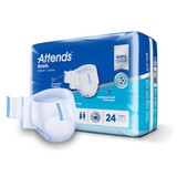 Attends Advanced Incontinence Brief Adult Medium Unisex Disposable Heavy Absorbency, DDC20, Case of 96
