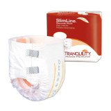 Unisex Youth Incontinence Brief Tranquility® Slimline® Disposable Heavy Absorbency 2112 Case of 120 2112 Tranquility® Slimline® 695739_CS Unisex Youth Incontinence Brief Tranquility® Slimline® Disposable Heavy Absorbency 2112 Case of 120 2112 Tranquility® Slimline® 695739_CS