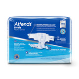 Attends Advanced Incontinence Brief Adult X-Large Unisex Disposable Heavy Absorbency, DDC40, Bag of 20
