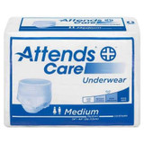 Adult Absorbent Underwear Attends Pull On Medium Disposable Moderate Absorbency APV20100 BG/25 APV20100 ATTENDS HEALTHCARE PRODUCTS 1028712_BG Adult Absorbent Underwear Attends Pull On Medium Disposable Moderate Absorbency APV20100 BG/25 APV20100 ATTENDS HEALTHCARE PRODUCTS 1028712_BG