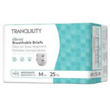 Unisex Adult Incontinence Brief Tranquility® Essential Medium Disposable Moderate Absorbency 2965-100 Case of 100 2965-100 Tranquility® Essential 884706_CS