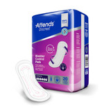 Attends Discreet Bladder Control Pad 15 Inch Length Heavy Absorbency Polymer Core One Size Fits Most, ADPULT, Case of 200