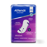 Attends Discreet Bladder Control Pad 15 Inch Length Heavy Absorbency Polymer Core One Size Fits Most, ADPULT, Case of 200