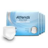 Adult Absorbent Underwear Attends Discreet Pull On Small / Medium Disposable Moderate Absorbency ADUM15 BG/20 ADUM15 ATTENDS HEALTHCARE PRODUCTS 1039113_BG Adult Absorbent Underwear Attends Discreet Pull On Small / Medium Disposable Moderate Absorbency ADUM15 BG/20 ADUM15 ATTENDS HEALTHCARE PRODUCTS 1039113_BG