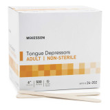 Tongue Depressor McKesson 6 Inch Length Wood 24-202 Case of 10 McKesson 484942_CS Tongue Depressor McKesson 6 Inch Length Wood 24-202 Case of 10 McKesson 484942_CS