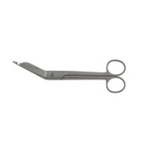 Bandage Scissors McKesson Argent™ Lister 7-1/4 Inch Length Surgical Grade Stainless Steel NonSterile Finger Ring Handle Angled Blunt Tip / Blunt Tip 43-1-241 Pack of 1 43-1-241 McKesson Argent™ 487325_EA