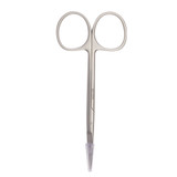 Iris Scissors McKesson Argent 4 Inch Length Surgical Grade Stainless Steel Finger Ring Handle Sharp Tip / Sharp Tip 43-1-103 Pack of 1