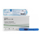 McKesson Prevent MX Safety Scalpel Size 15 Stainless Steel / Plastic Plastic Sterile Disposable 1645 Case/500 1645 MCK BRAND 911768_CS McKesson Prevent MX Safety Scalpel Size 15 Stainless Steel / Plastic Plastic Sterile Disposable 1645 Case/500 1645 MCK BRAND 911768_CS