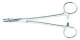 Needle Holder McKesson Argent 6-1/2 Inch Serrated Jaws Ring Handle 43-1-877 Each/1 43-1-877 MCK BRAND 487452_EA