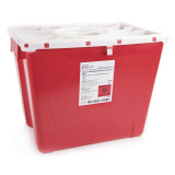 Sharps Container McKesson Prevent 13.5H X 17.3W X 13L Inch 8 Gallon Red 2266 Case/9 2266 MCK BRAND 854428_CS Sharps Container McKesson Prevent 13.5H X 17.3W X 13L Inch 8 Gallon Red 2266 Case/9 2266 MCK BRAND 854428_CS