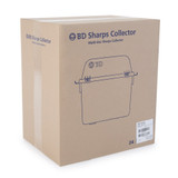 BD Sharps Container Red Base 26 X 29 X 17 cm Vertical Entry 2 Gallon, 305344, Case of 24