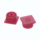 Multi-AD Syringe Tip Cap Red, Luer Lock, 418012, Pack of 10