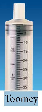 General Purpose Syringe Monoject 60 mL Toomey Type Tip, Case of 100