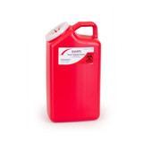 Sharps Recovery System Mailback Sharps Container Red Base 17 H X 6 W X 9 L Inch Vertical Entry 3 Gallon, 13000-008, Pack of 1