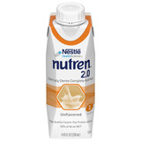 Nutren 2.0 Tube Feeding Formula Unflavored Liquid 250 mL Carton, 798716162302, Pack of 1