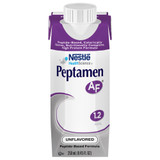Peptamen AF Tube Feeding Formula Unflavored Liquid 250 mL Carton, 00798716663700, Case of 24