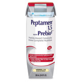 Peptamen 1.5 with Prebio 1 Oral Supplement Vanilla Flavor Liquid 250 mL Carton, 10043900349586, Pack of 1