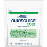 Oral Supplement Nutrisource Fiber Unflavored 4 Gram Individual Packet Powder 4390097648 Case/75 NESTLE'HEALTHCARE NUTRITION 777275_CS