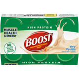 Boost High Protein Oral Supplement Very Vanilla Flavor Liquid 8 oz. Bottle, 41679941362, Pack of 1