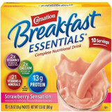 Oral Supplement Carnation Breakfast Essentials® Strawberry Sensation Flavor Powder 1.26 oz. Individual Packet 00050000486502 Case of 60 Carnation Breakfast Essentials® 714273_CS Oral Supplement Carnation Breakfast Essentials® Strawberry Sensation Flavor Powder 1.26 oz. Individual Packet 00050000486502 Case of 60 Carnation Breakfast Essentials® 714273_CS