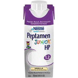 Pediatric Oral Supplement / Tube Feeding Formula Peptamen Junior Vanilla 250 mL Carton Ready to Use 4390054458 Each/1 4390054458 NESTLE'HEALTHCARE NUTRITION 1047478_EA
