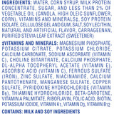 Carnation Breakfast Essentials Oral Supplement French Vanilla Flavor Liquid 8 oz. Bottle, 12230501, Pack of 1