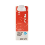 Vital 1.5 Cal Oral Supplement Vanilla Flavor Liquid 8 oz. Reclosable Carton, 64825, Case of 24