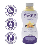 Pro-Stat Oral Supplement Vanilla Flavor Liquid 30 oz. Bottle, 78350, Case of 6