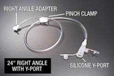 Right Angle Connector with Y-Port Adapter AMT Mini Classic 24 Inch 6-2422 Each/1 6/22/17 APPLIED MEDICAL TECHNOLOGY INC 727971_EA