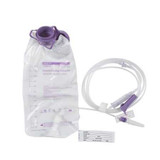 Enteral Feeding Pump Bag Set with ENFit® Connector AMSure® 1200 mL Polyvinyl NonSterile ENFit® Connector ENF1200K Case of 30 ENF1200K AMSure® 981049_CS