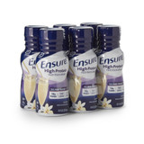 Ensure High Protein Shake Oral Supplement Vanilla Flavor Liquid 8 oz. Bottle, 64117, Carton of 6