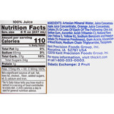Thickened Beverage Thick-It AquaCareH2O 8 oz. Bottle Orange Ready to Use Nectar B476-L9044 Case/24 B476-L9044 PRECISION FOODS INC 803169_CS