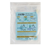 Mini ONE Right Angle Connector with Y-Port Adapter 12 Inch, Clear, 8-1222, Box of 10