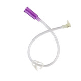 Mini ONE Bolus Enteral Feeding Extension Tube Set 12 Inch, Purple, 8-1221, Box of 10