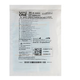 Mini ONE Right Angle Connector with Y-Port Adapter 24 Inch, Clear, 8-2422, Box of 10