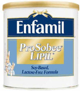 Infant Formula Enfamil® ProSobee® Unflavored 12.9 oz. Can Powder Soy Lactose Intolerance 121401 Case of 6 121401 Enfamil® ProSobee® 462483_CS Infant Formula Enfamil® ProSobee® Unflavored 12.9 oz. Can Powder Soy Lactose Intolerance 121401 Case of 6 121401 Enfamil® ProSobee® 462483_CS