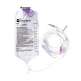 Medline EntraFlo H2O Enteral Feeding Pump Spike Set with Flush Bag and ENFit Connector ENFit Connector, ENFIT70555, Case of 30