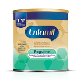 Infant Formula Enfamil Reguline Unflavored 12.4 oz. Canister Powder Prebiotic Loose Stool 167002 Pack of 1
