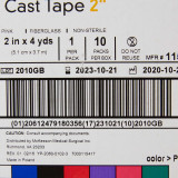 Cast Tape McKesson 2 Inch X 12 Foot Fiberglass Pink 115-2X Box/10 115-2X MCK BRAND 733689_BX Cast Tape McKesson 2 Inch X 12 Foot Fiberglass Pink 115-2X Box/10 115-2X MCK BRAND 733689_BX