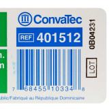 Colostomy Pouch Sur-Fit Natura Two-Piece System 12 Inch Length Drainable 401512 Box/10 401512 CONVA TEC 325421_BX