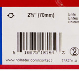 Filtered Ostomy Pouch New Image Two-Piece System 12 Inch Length Drainable 18164 Box/10 18164 HOLLISTER, INC. 474564_BX