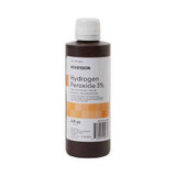 Hydrogen Peroxide McKesson 4 oz. Solution Bottle 23-F0010 Each/1 23-F0010 MCK BRAND 141564_EA