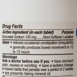 Stool Softener McKesson Brand Tablet 1000 per Bottle 100 mg Strength Docusate Sodium 57896042110 BT/1000 57896042110 MCK BRAND 633777_BT