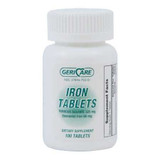 Iron Supplement McKesson Brand 325 mg Strength Tablet 100 per Bottle 60-703-01 Case/12 60-703-01 MCK BRAND 555697_CS Iron Supplement McKesson Brand 325 mg Strength Tablet 100 per Bottle 60-703-01 Case/12 60-703-01 MCK BRAND 555697_CS